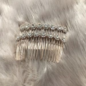 3/ $25 Crystal hair pins